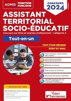 Concours Assistant territorial socio-éducatif - Catégorie A - Tout-en-un, Concours externe et examen professionnel 2024