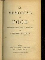 LE MEMORIAL DE FOCH