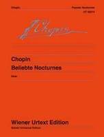 Nocturnes populaires, Edité d'après les sources et muni de dogtés par Jan Ekier. piano.