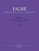 Quatuor pour piano, violon, alto et violoncelle en sol mineur, op. 45