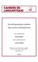 Sociolinguistique urbaine des zones créolophones, 2008 (2009) - 34.2