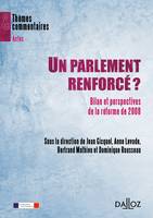 Un Parlement renforcé ?, Bilan et perspectives de la réforme de 2008