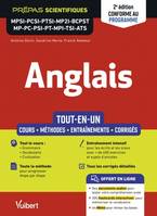 Anglais MPSI - PCSI - PTSI - MP2I - BCPST - MP - PC - PSI - PT - MPI - TSI - ATS - Tout-en-un, Cours - Méthodes détaillées - Vocabulaire - Exercices et sujets de concours corrigés