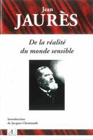 De la réalité du monde sensible, Introduction de Jacques Cheminade