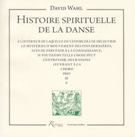 Histoire spirituelle de la danse