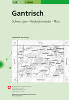 Carte nationale de la Suisse, 253, Gantrisch 253