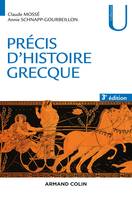 Précis d'histoire grecque - 3e éd. - Du début du deuxième millénaire à la bataille d'Actium, Du début du deuxième millénaire à la bataille d'Actium