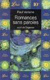 Romances sans paroles, suivi de : sagesse