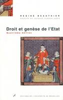 DROIT ET GENESE DE L'ETAT 4ED