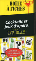 Boite à fiches cocktails et jeux d'aéero pour les nuls