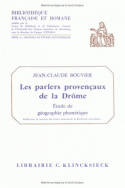 Les Parlers provençaux de la Drôme, Études de géographie phonétique