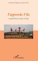 J'apprends l'ife, Langue Benue-Congo du Togo