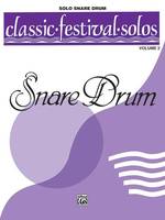 Classic Festival Solos -Sn. Drum Vol. 2 Solo Book