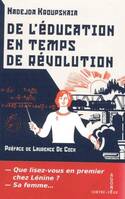 De l'éducation en temps de révolution