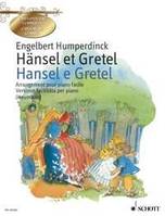 Hänsel et Gretel / Hansel e Gretel, Opéra-conte de fées en 3 tableaux de Adelheid Wette/Fiaba dall'Opera in 3 atti di Adelheid Wette. piano.