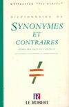 Dictionnaire des synonymes et des contraires