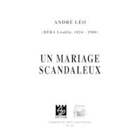 Un mariage scandaleux