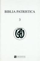 Biblia patristica - tome 3 Origène -Réimpression-
