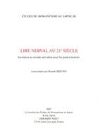 Lire Nerval au 21e siècle, Invitation au monde nervalien pour les jeunes lecteurs