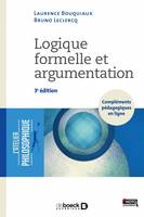 Logique formelle et argumentation