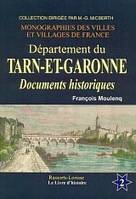 Histoire du Tarn-et-Garonne