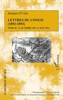 Lettres du Congo, 1892-1893