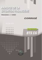 Analyse de la situation financière - Corrigé, Processus 6 du BTS CG