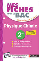 Mes fiches ABC du BAC Physique-Chimie 2de
