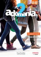 Adomania 2 Livre de l'élève + DVD-ROM  - Version Anglophone, A1.2/A2.1