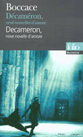 Décaméron, neuf nouvelles d'amour/Decameron, nove novelle d'amore