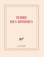 Carnet carré «Terre des hommes» (papeterie)