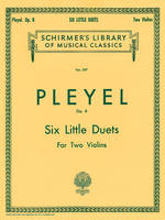 Six Little Duets, Op. 8, For unaccompanied violin (with optional 2nd violin part).