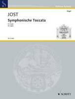 Symphonische Toccata, für Orgel. organ.
