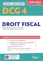 DCG, 4, Droit fiscal, 2022-2023