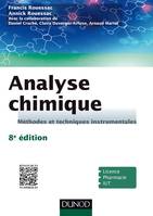 Analyse chimique - 8e éd. - Méthodes et techniques instrumentales, Méthodes et techniques instrumentales