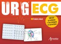 URG' ECG, 180 ECG et schémas + Cas cliniques et corrections