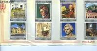 Collection de 8 timbres-poste neufs, de Sharjah & Dependencies. Mozart, Beethoven.