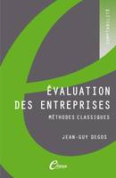 Évaluation des entreprises. Méthodes classiques