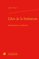 L'Art de la littérature, Romantisme et modernité