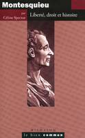 Montesquieu : Liberté, droit et histoire, Liberté, droit et histoire