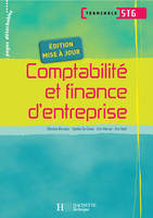 Comptabilité et finance d'entreprise Terminale STG - Livre élève - Éd.2008