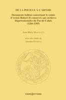 De la Pouille à l'Artois - Documents italiens concernant le comte d'Artois Robert II conservés aux A