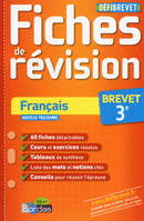 DéfiBrevet - Fiches de révision - Français 3e