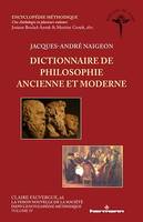 Dictionnaire de philosophie ancienne et moderne, Vol. IV : La vision nouvelle de la société dans l'Encyclopédie méthodique