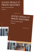 Justice pénale et procès équitable (2 volumes) - Essai de systématisation