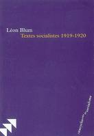 Textes socialistes, 1919-1920