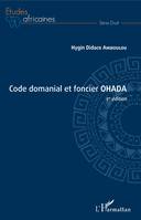 Code domanial et foncier OHADA, 1ère édition