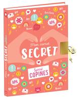 Mon carnet secret - Spécial copines - Journal intime avec cadenas à compléter