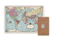 Carte – Mercator du monde - Géographie nostalgique