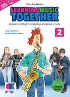 Learning Music Together Vol. 2, Tenor Saxophone